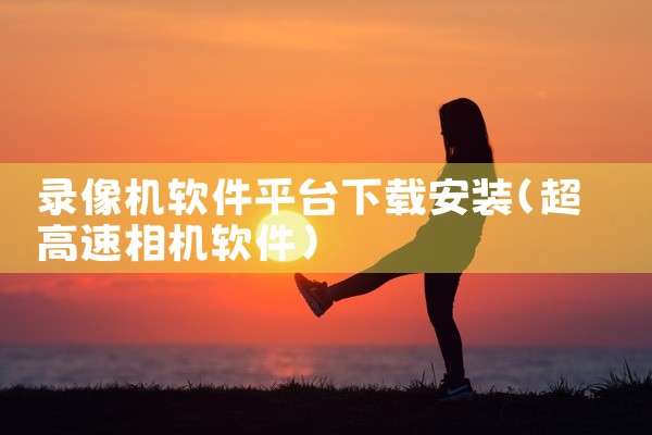 录像机软件平台下载安装
