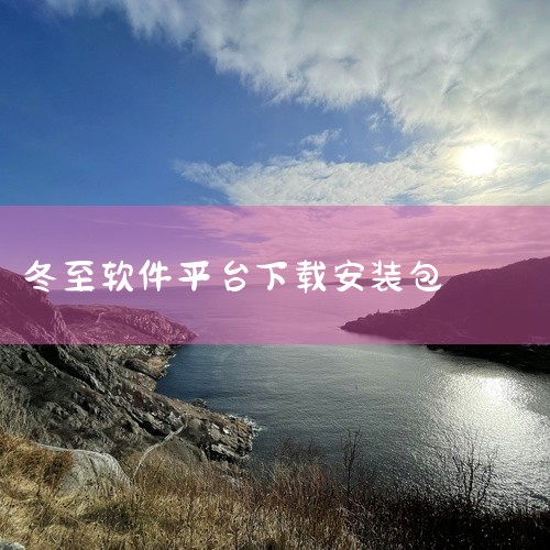 冬至目前在网页端上播出。无论你需要什么，只需要在冬至官方网站https://www.dongzhi.tv上呼叫我，我都会立刻回应你。冬至是一个音乐创意短视频社交互动平台，该软件于2019年2月26日发,